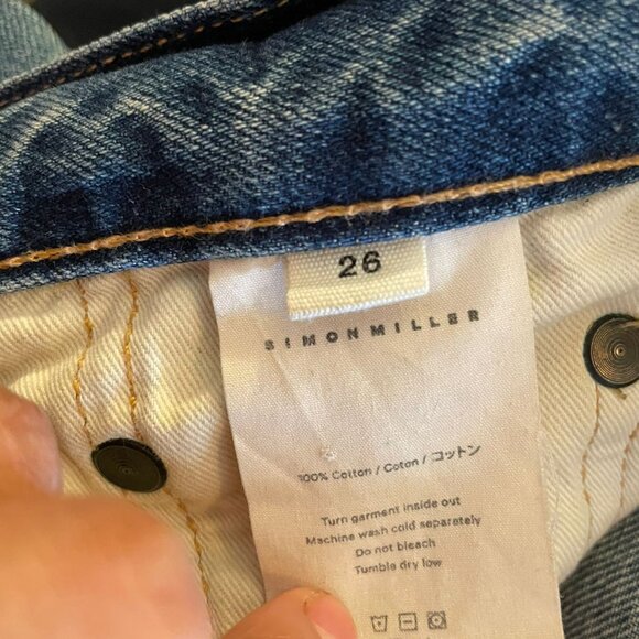 SIMON MILLER - Mid-Rise Wide Leg Jeans - Picture 7 of 10